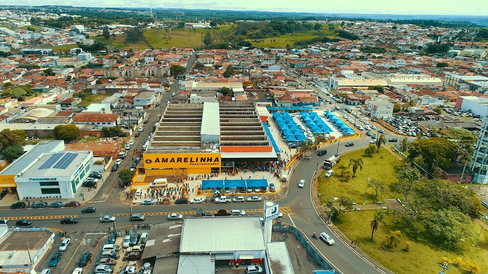 O novo supermercado de Franca, localizado em uma das mais tradicionais avenidas tem 2.200 m² de área de venda toda climatizada